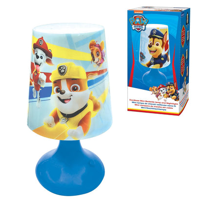 Lexibook Mini Lámpara de Mesita de Noche Unicornio, Luz Nocturna Inalámbrica - Paw Patrol