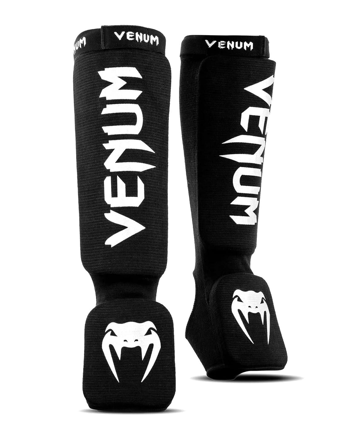 Venum Kontact Espinilleras para Artes Marciales - Negro - CH