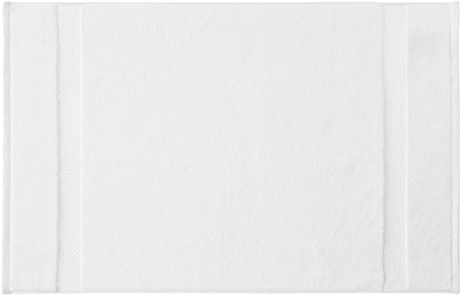 Aware - Alfombrilla de baño 100% algodón orgánico, 20 x 31 pulgadas, color blanco