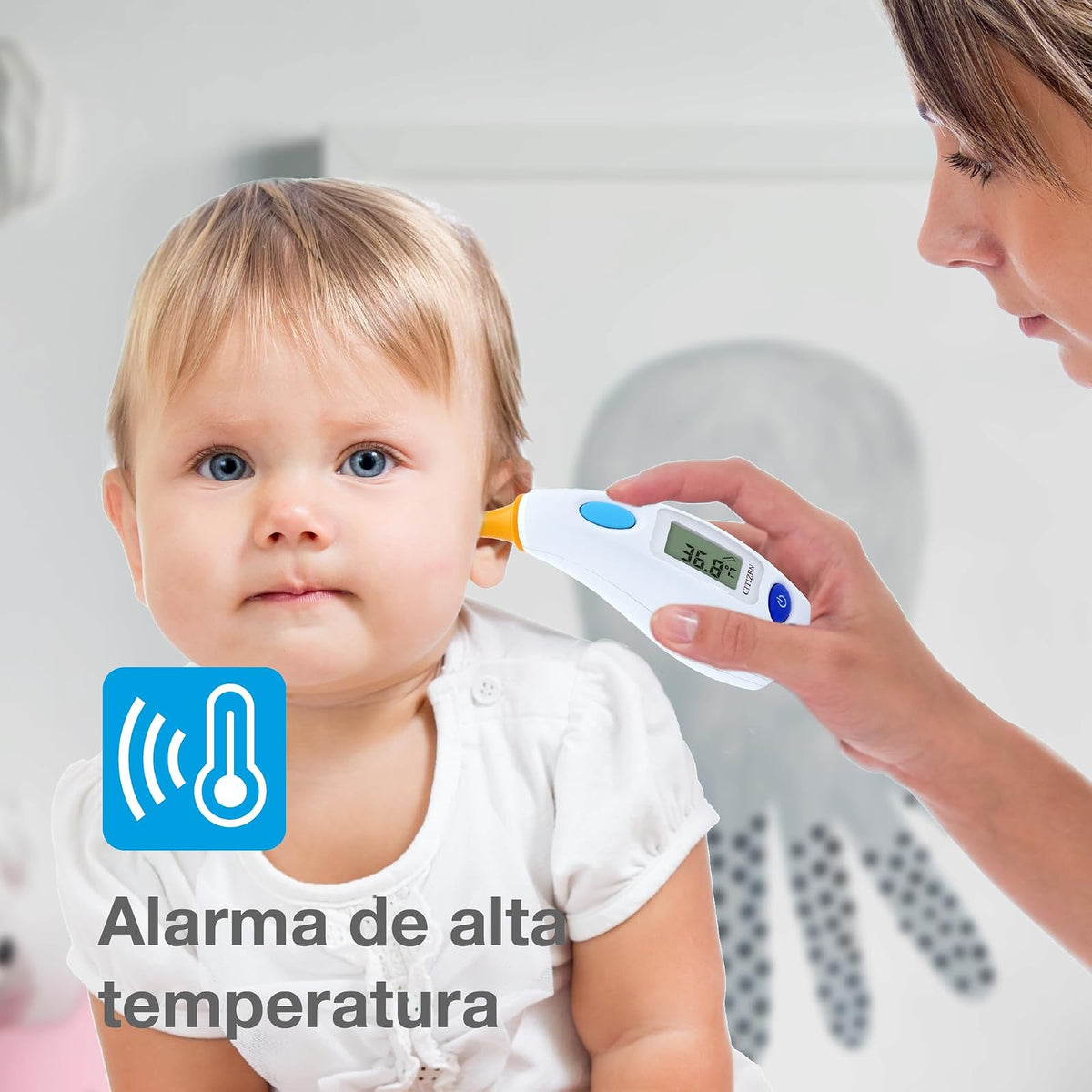 Termometro Digital de oído Citizen CTD-504