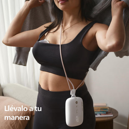 Philips Avent Extractor de leche eléctrico manos libres doble, motor de calidad hospitalaria, imita el ritmo de succión del bebé, hasta 85 succiones por minuto, SCF532/11