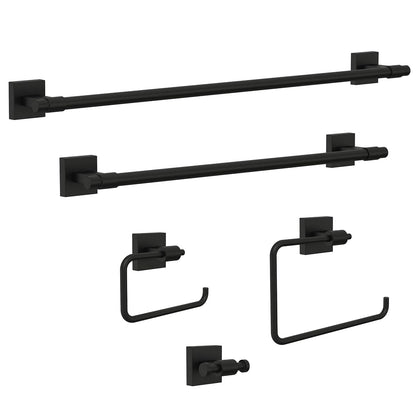 Franklin Brass Maxted MAX50-FB - Soporte para Papel higiénico, Color Negro Mate, Accesorios de baño
