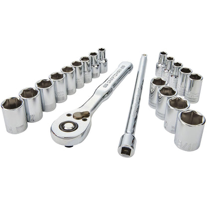 CRAFTSMAN - Juego de herramientas mecánicas de 1/4 pulgadas, 20 piezas (CMMT12108)