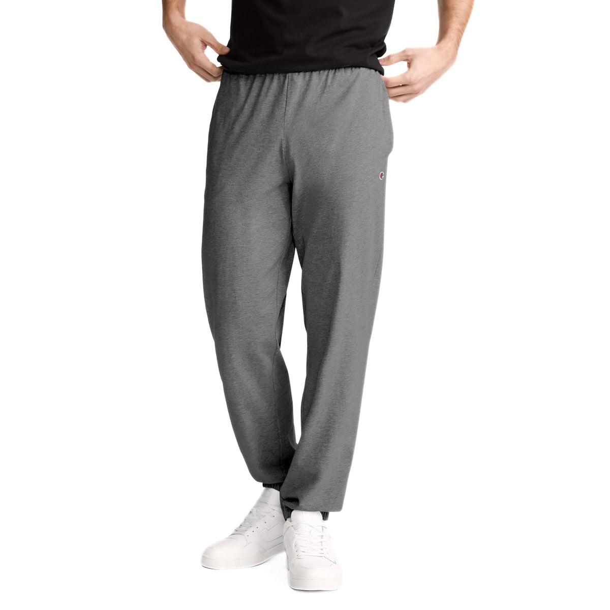 Pantalón Deportivo Closed Bottom Light Weight, Champion, Hombre - XL - Gris grafito