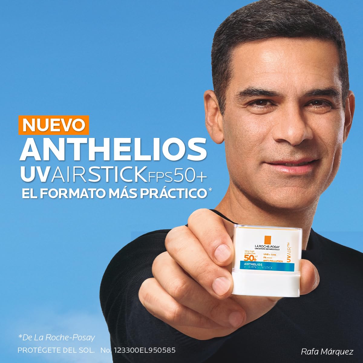 La Roche-Posay Anthelios UV AIR VITAMIN SUN STICK SPF 50+, Protector Solar en Barra de 10ml/9g