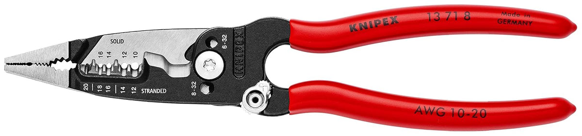 KNIPEX Tools 13 71 8 Pelacables forjados, 8 pulgadas