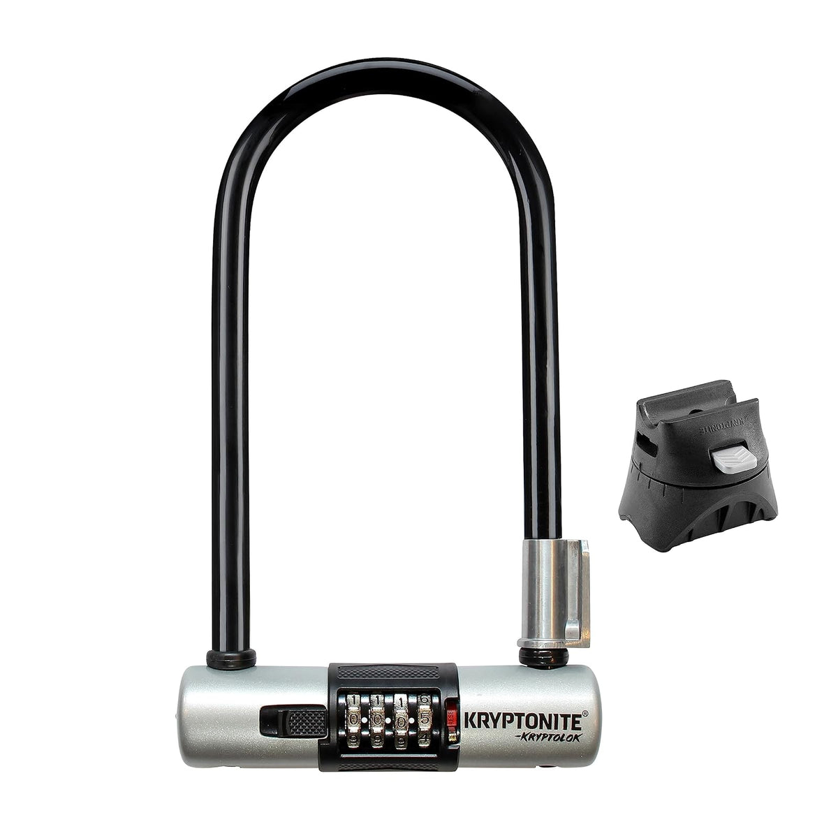 Kryptonite KryptoLok Standard Combo Candado | 12,7 mm, Negro