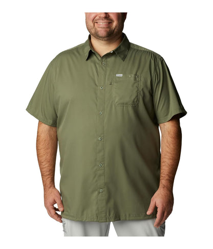Columbia Slack Tide Camp Camisa de Pesca Manga Corta para Hombre - XL Alto - Cypress