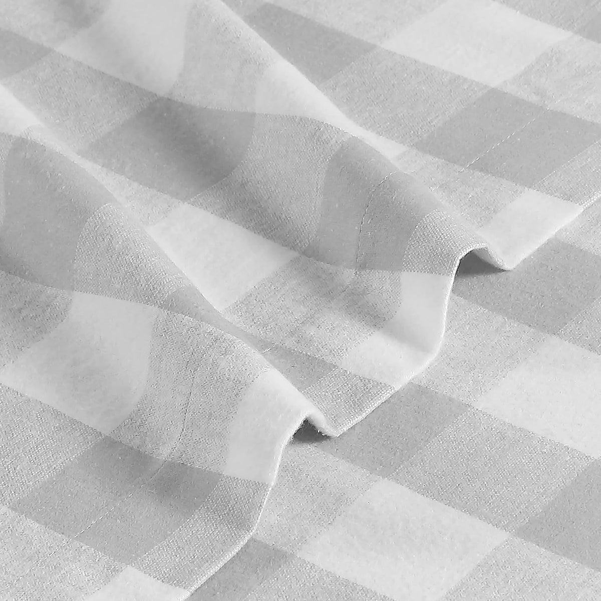 Eddie Bauer - Juego de sábanas Individuales, Ropa de Cama de Franela de algodón cálido y Transpirable con Bolsillos Profundos, Cepillado para Mayor suavidad, acogedora decoración del hogar,