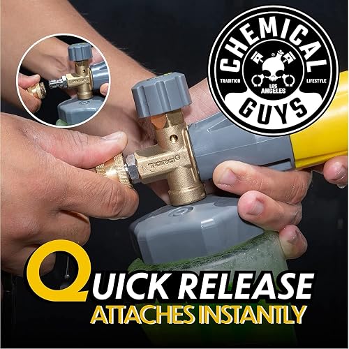 Chemical Guys EQP324 Big Mouth Max Release Cañón de Espuma para Lavado de Automóviles y Barcos