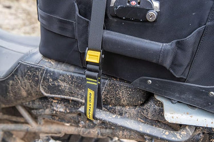 Nelson-Rigg RG-STRAPS60 Correas de Carga USA Rigg Straps, Longitud Máxima 60 Pulgadas, Gancho de Aluminio Aeronáutico, Par, Negro