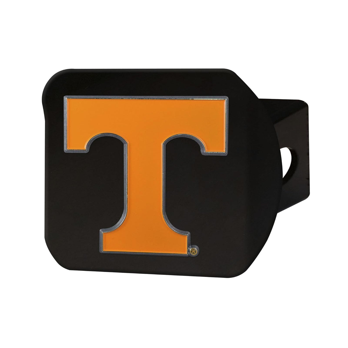 FANMATS NCAA - Enganche de Color para Hombre, Color Negro - Voluntarios de Tennessee - 3.4"x4" - Negro