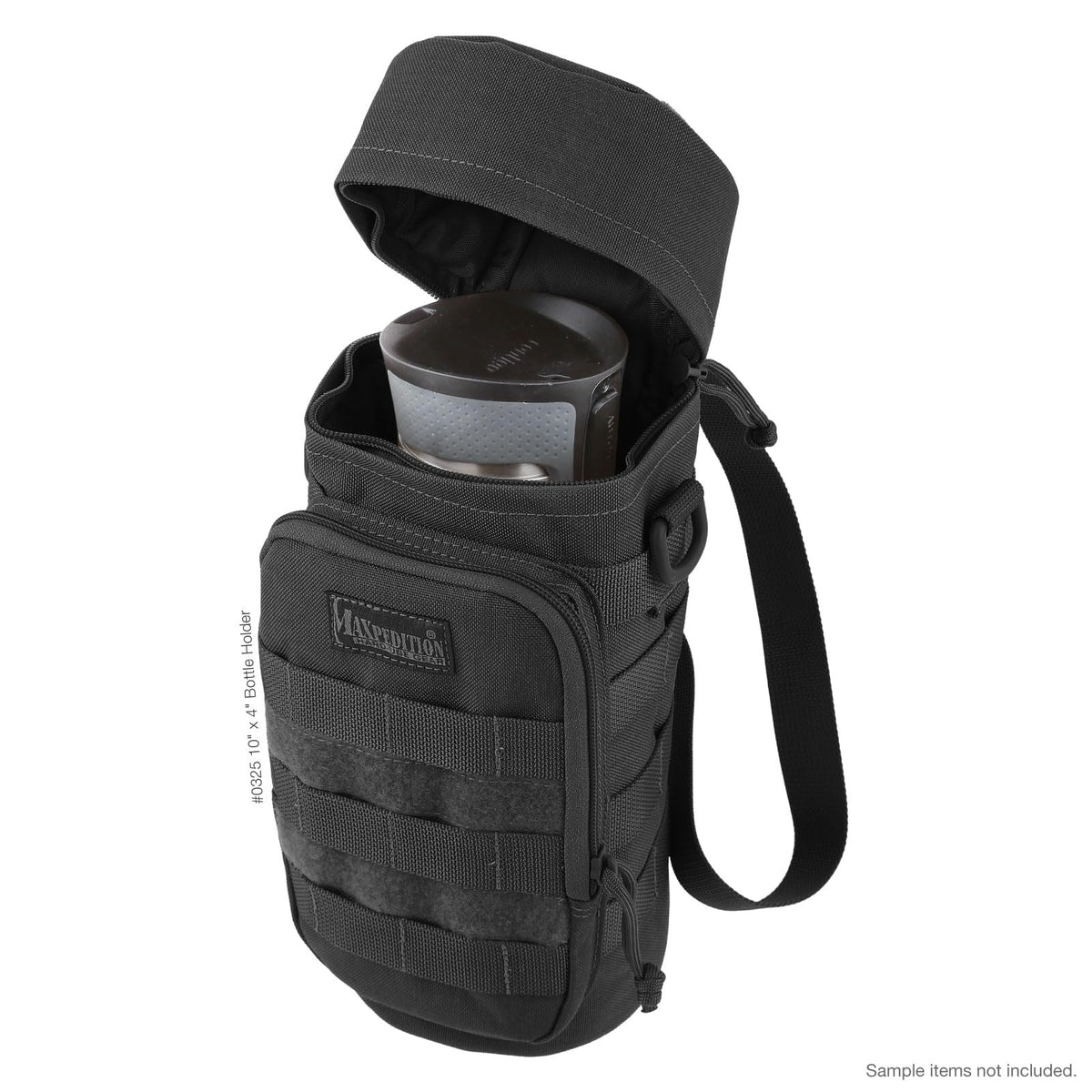 MAXPEDITION - Portabotellas de 12 Pulgadas x 5 Pulgadas