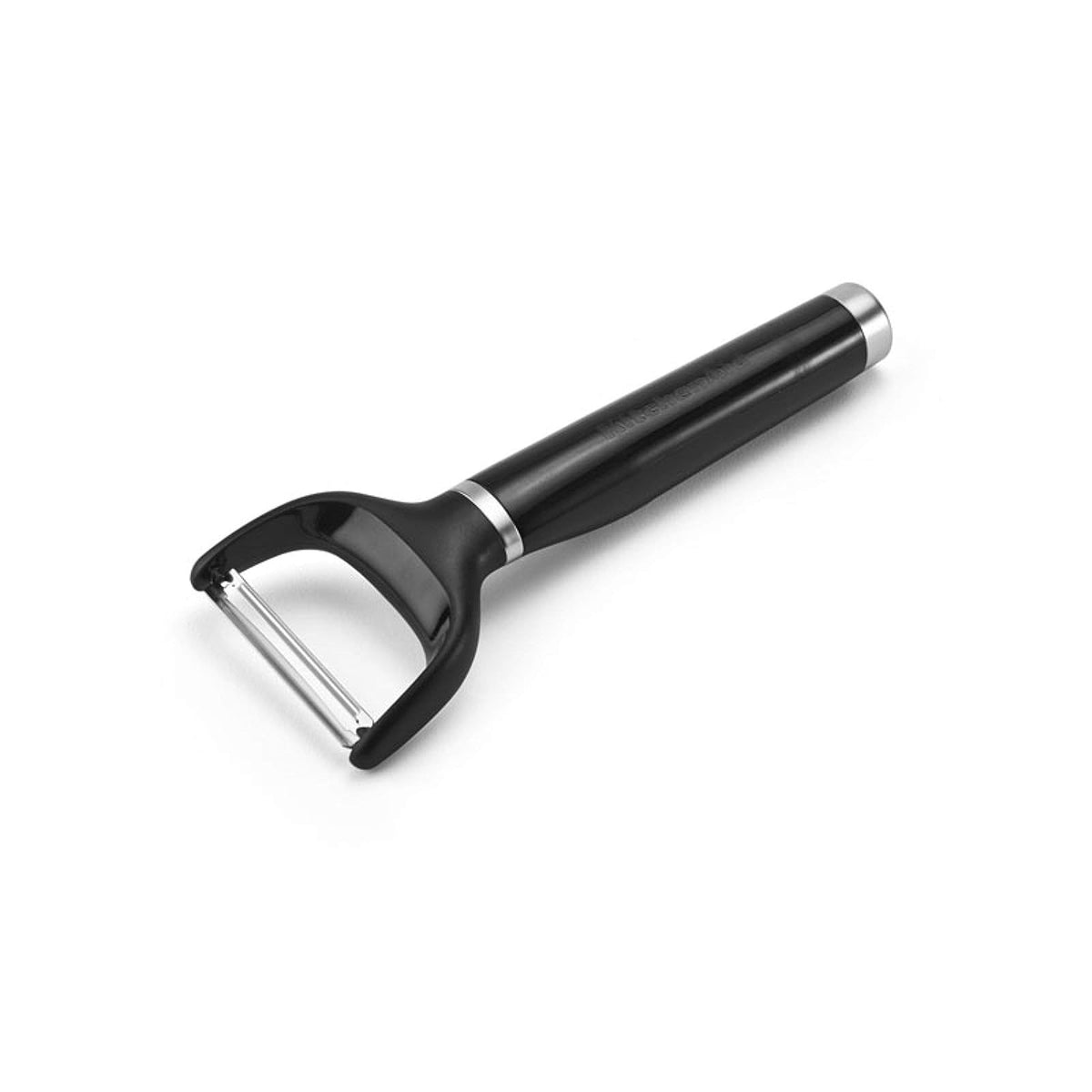 KitchenAid Pelador en Y con mango ergonómico y hoja de un solo filo, apto para lavaplatos con cubierta protectora