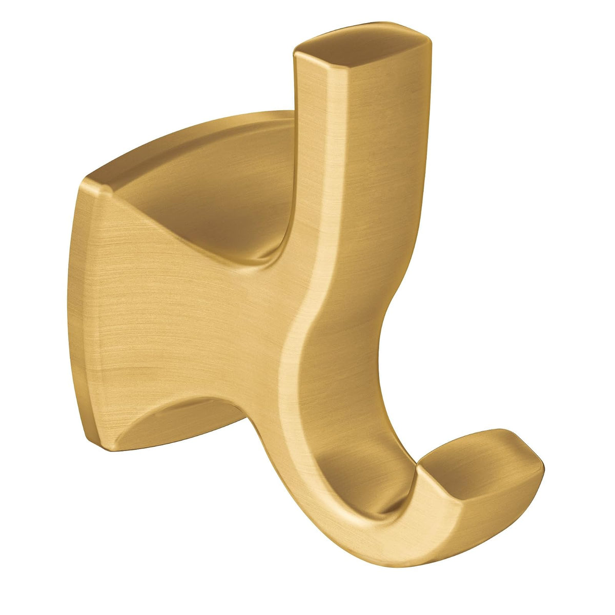 Moen YB5103BG Voss Collection Double Robe Hook, Brushed Gold