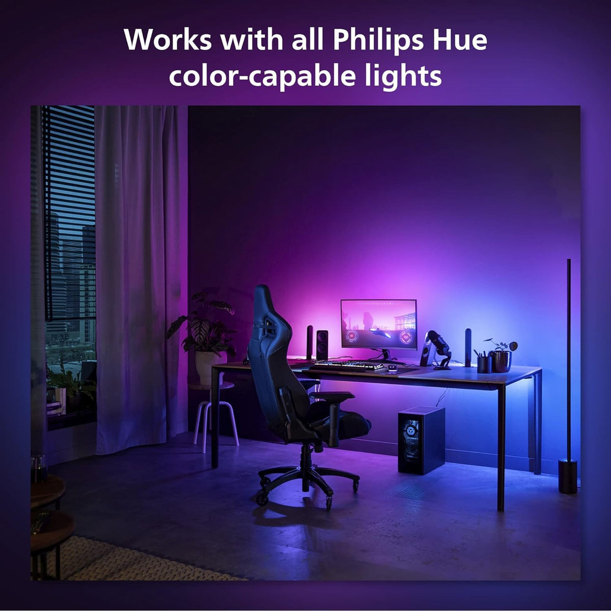 Philips Hue Gradient PC strip 24 27 inch NAM