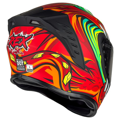 KOV XBULL Casco BALTO Rex Rojo XXL