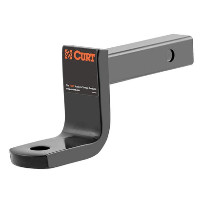 CURT Montaje de Bola de Enganche de Remolque Clase 1 45026 para Receptor de 1-1/4 in, 2 LB, Negro - MOUNT 5