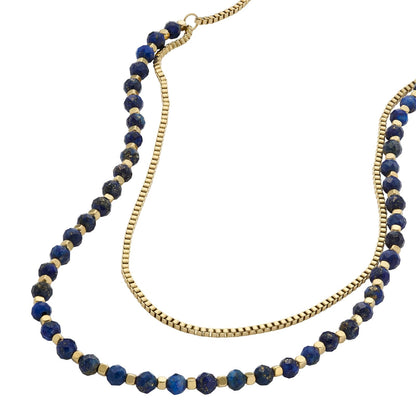 Fossil Collar ja7247710 all stacked up de acero inoxidable en color dorado para dama