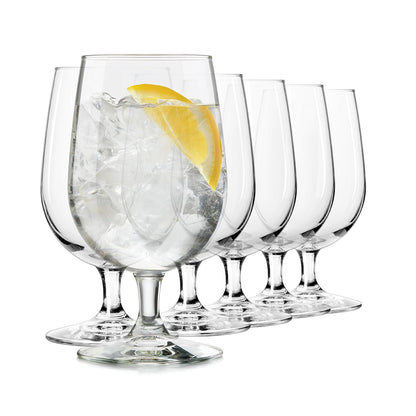 Libbey, Entertaining Essentials - Vasos multiusos (473 ml, 6 unidades), transparente