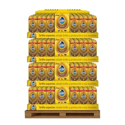 Pledge Madera Lustrador de Muebles en Aerosol Original, 2 Unidades de 430ml