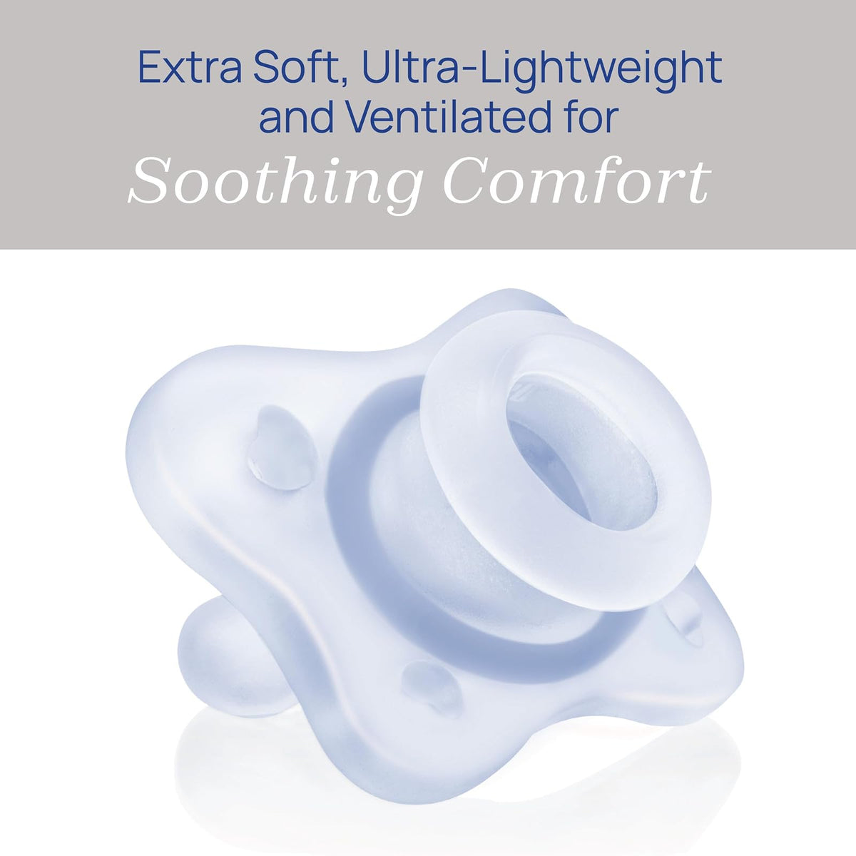 Chicco PhysioForma Mini chupón ortodóntico para bebés de 0 a 2 meses, ultraligero y pequeño, 100% silicona suave, soporta la respiración, diseño de una sola pieza, incluye estuche esterilizante, sin