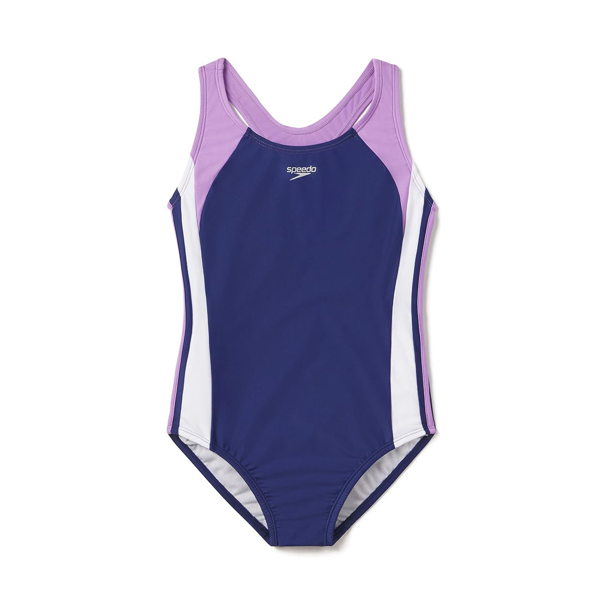 Speedo Bañador de una Pieza Infinity Splice para niña Traje de baño de una Sola Pieza para Niñas