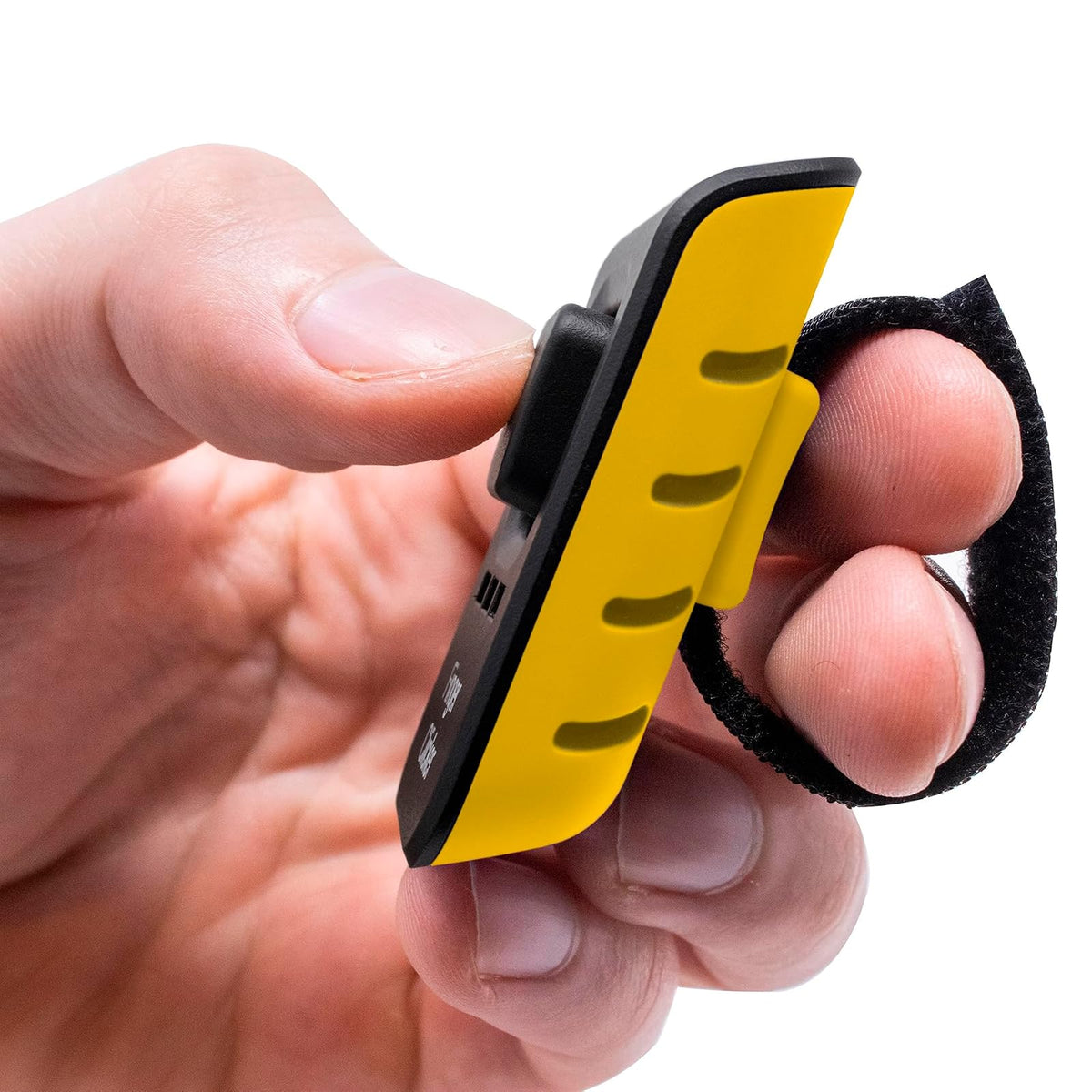 Educator - Clicker de Dedos de Entrenamiento para Perros con Sonido Audible para Refuerzo Positivo, Comportamiento y obediencia, Entrenador de Mascotas, Amarillo