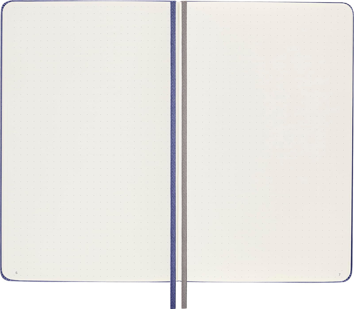 Moleskine Libro de registro de arte, tapa dura, grande (5 x 8.2 pulgadas), punteado, violeta lavanda, 160 páginas