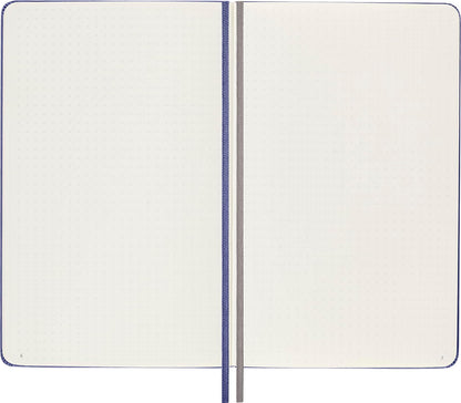 Moleskine Libro de registro de arte, tapa dura, grande (5 x 8.2 pulgadas), punteado, violeta lavanda, 160 páginas