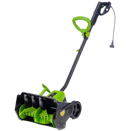 Earthwise - Pala de nieve eléctrica, Con cable de 40.64 cm, 16" Corded - 430 lbs/Minute