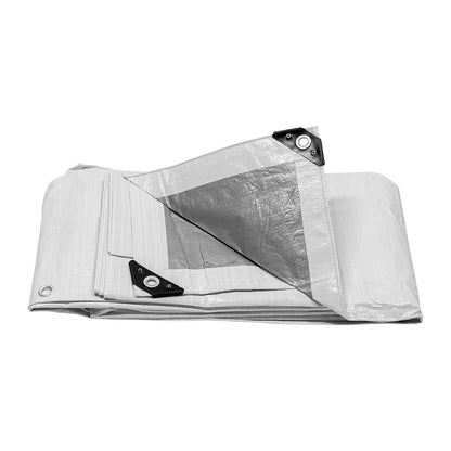 Pretul Lona de Polietileno con Protección UV - Lona - Blanco - 4 x 5 m