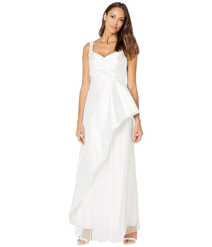 Adrianna Papell Vestido Largo Mikado Vestido de Fiesta Formal para Mujer