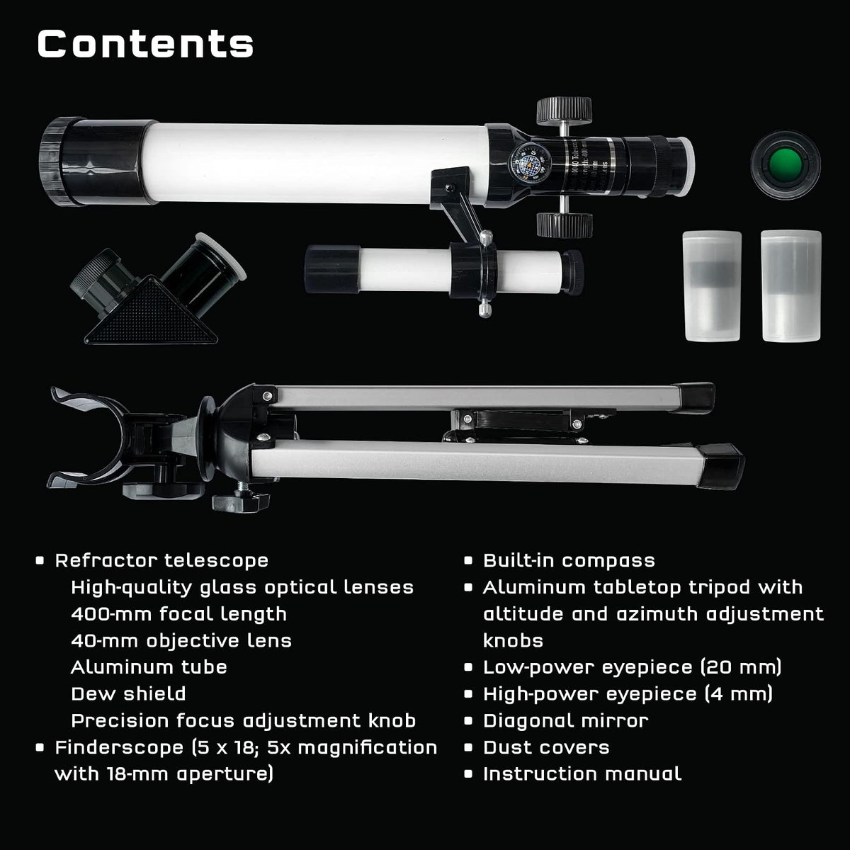 Thames & Kosmos El telescopio