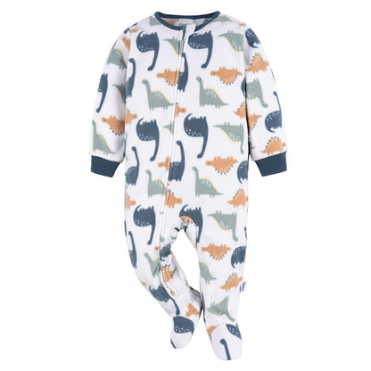 Gerber Paquete de 3 pijamas de forro polar resistentes al fuego Mamelucos para bebés y niños pequeñosbebés niños