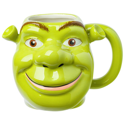 Silver Buffalo Taza de Cerámica 3D Bob Esponja, 20 oz - Verde, multi color