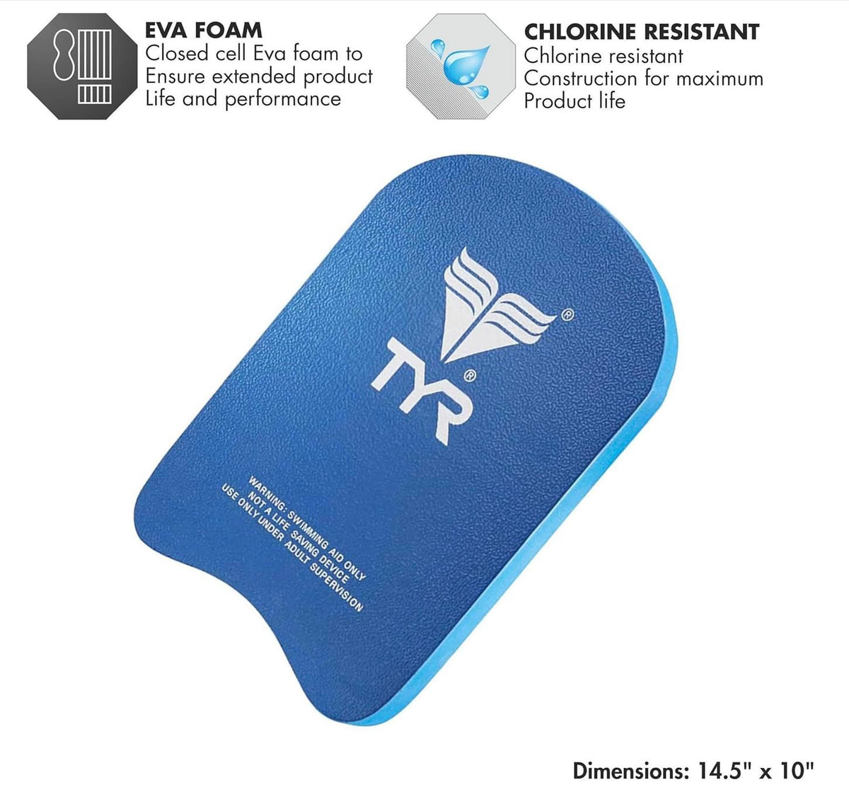 TYR Kickboard para niños para Entrenamiento de natación