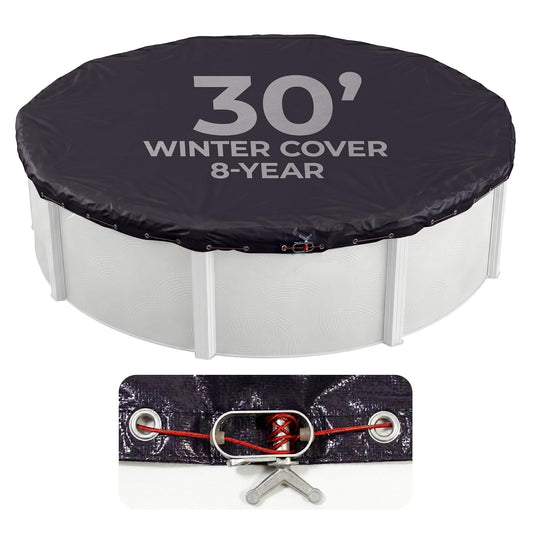 Dirt Defender 8-Year 30-Feet Round Above-Ground Winter Pool Cover