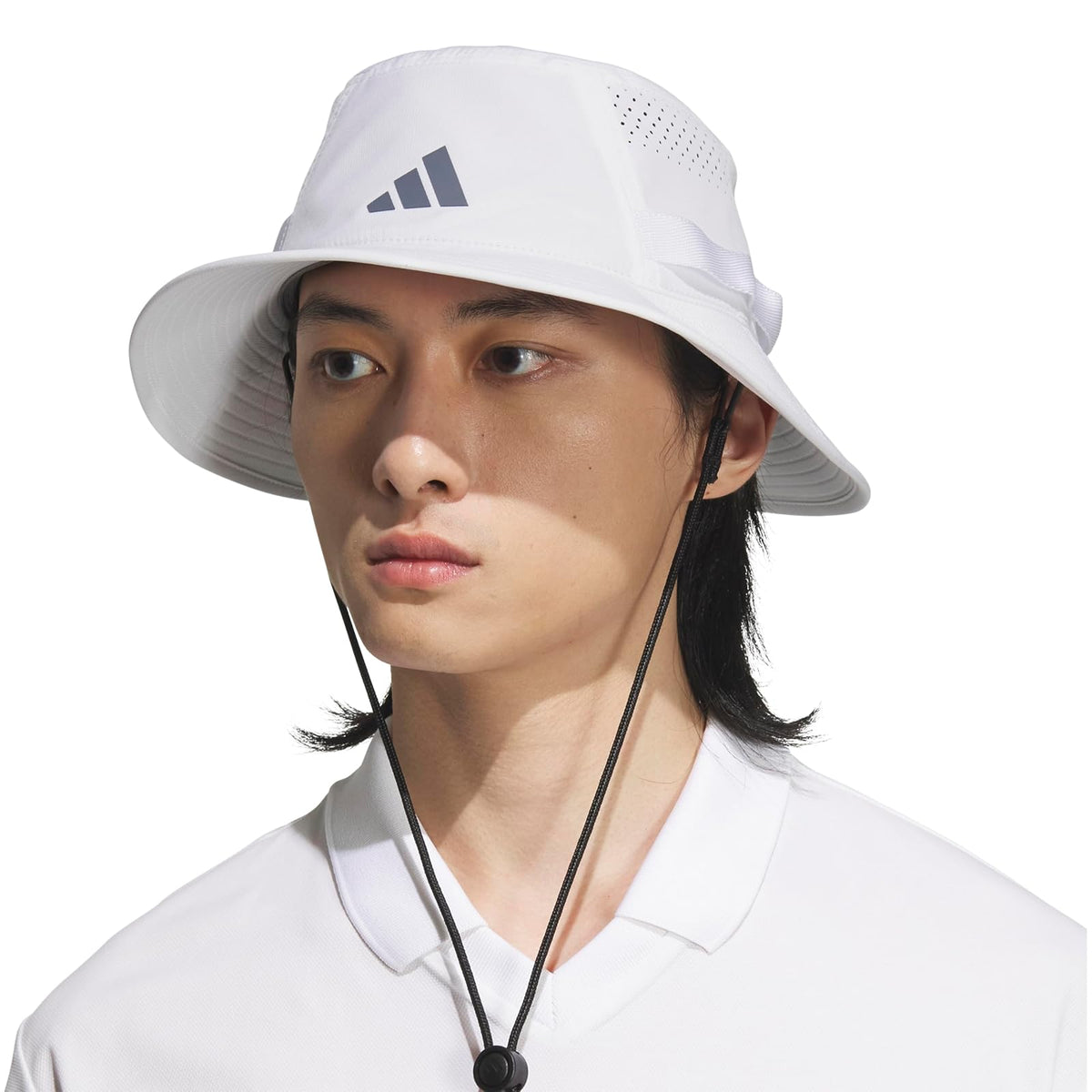 Adidas Victory Sun Bucket Hat – Wide Brim Outdoor Cap for Hiking, Sideline, Beach, and Travel Sombrero de Copa Baja Hombre