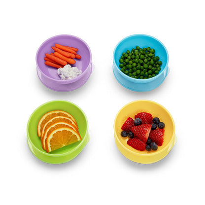 Munchkin Plato Love A Bowls, 4 Piezas, Multicolor