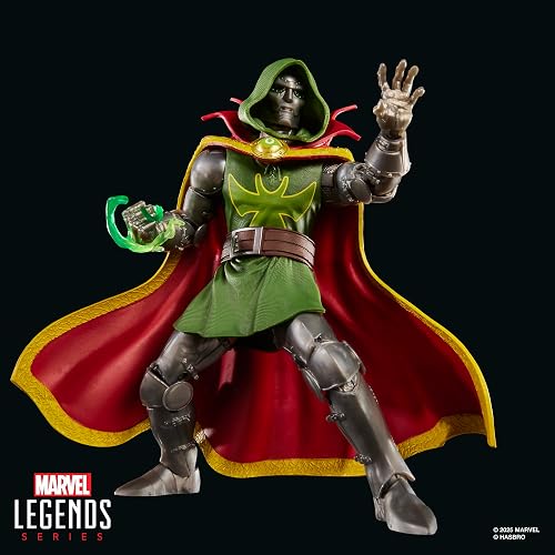 Marvel Legends Figura Emperador Doom | 6 pulgadas (15 cm), accesorios incluidos, coleccionable, articulaciones