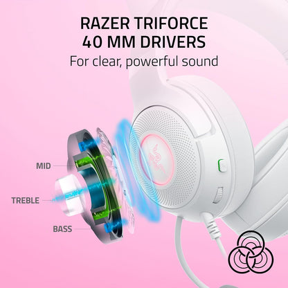 Razer Kraken Kitty V2 - White