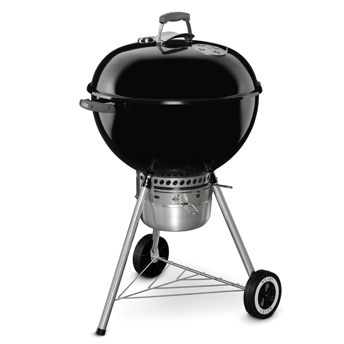 Asador de Carbón Weber Original Kettle, 22" Premium Negro