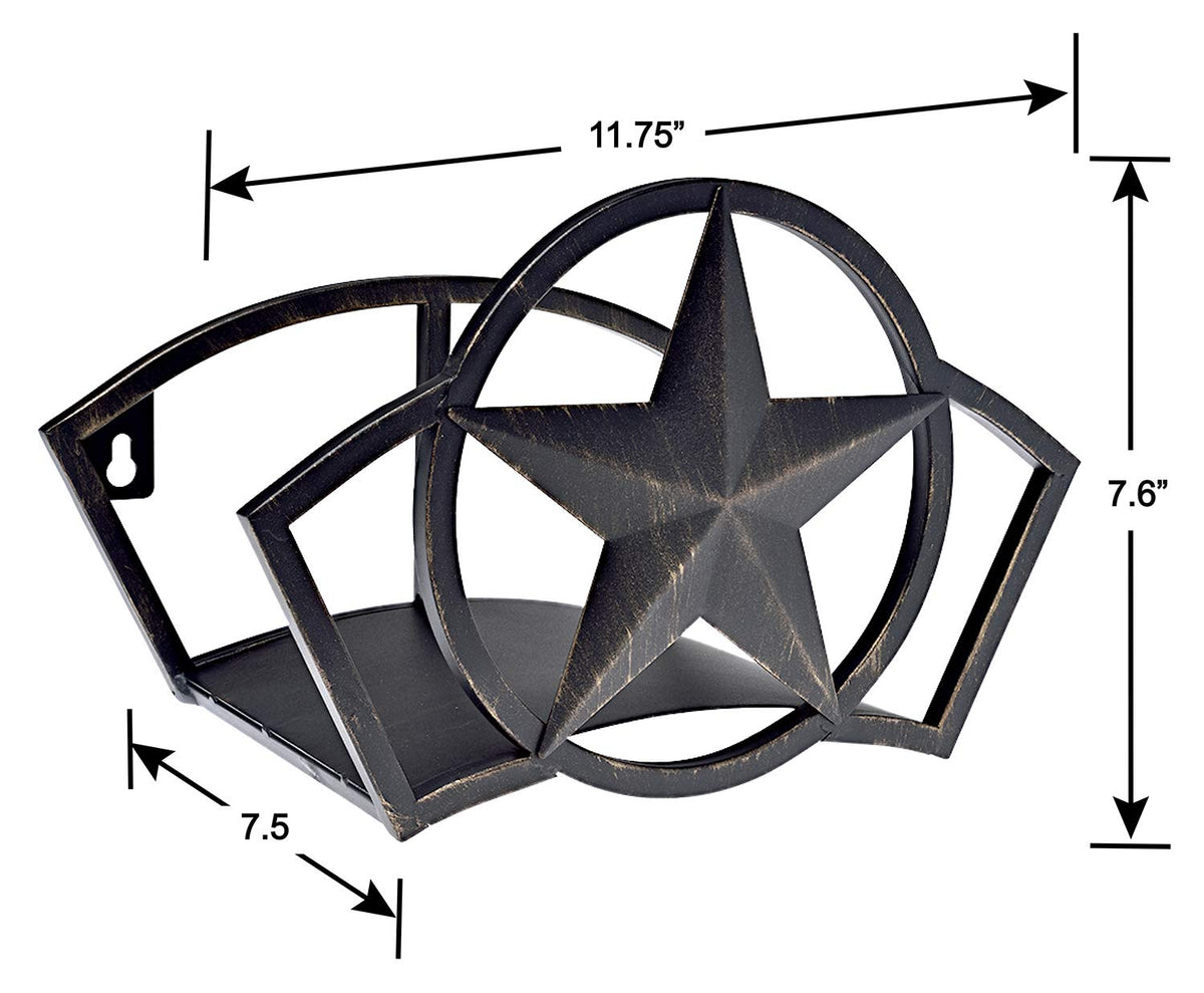 Liberty Garden 234 Liberty Star Mount Hose Butler, capacidad para 125 pies, 5/8 pulgadas, negro
