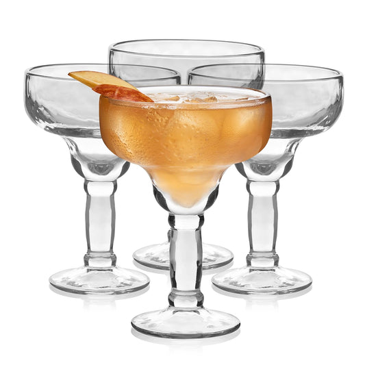 Libbey Juego de 4 Copas de Vidrio Margarita de 399 ml