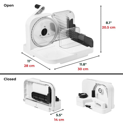 Starfrit 092968-002-0000 Deli Slicer, 11 x 11.8 x 7.9 pulgadas, verde
