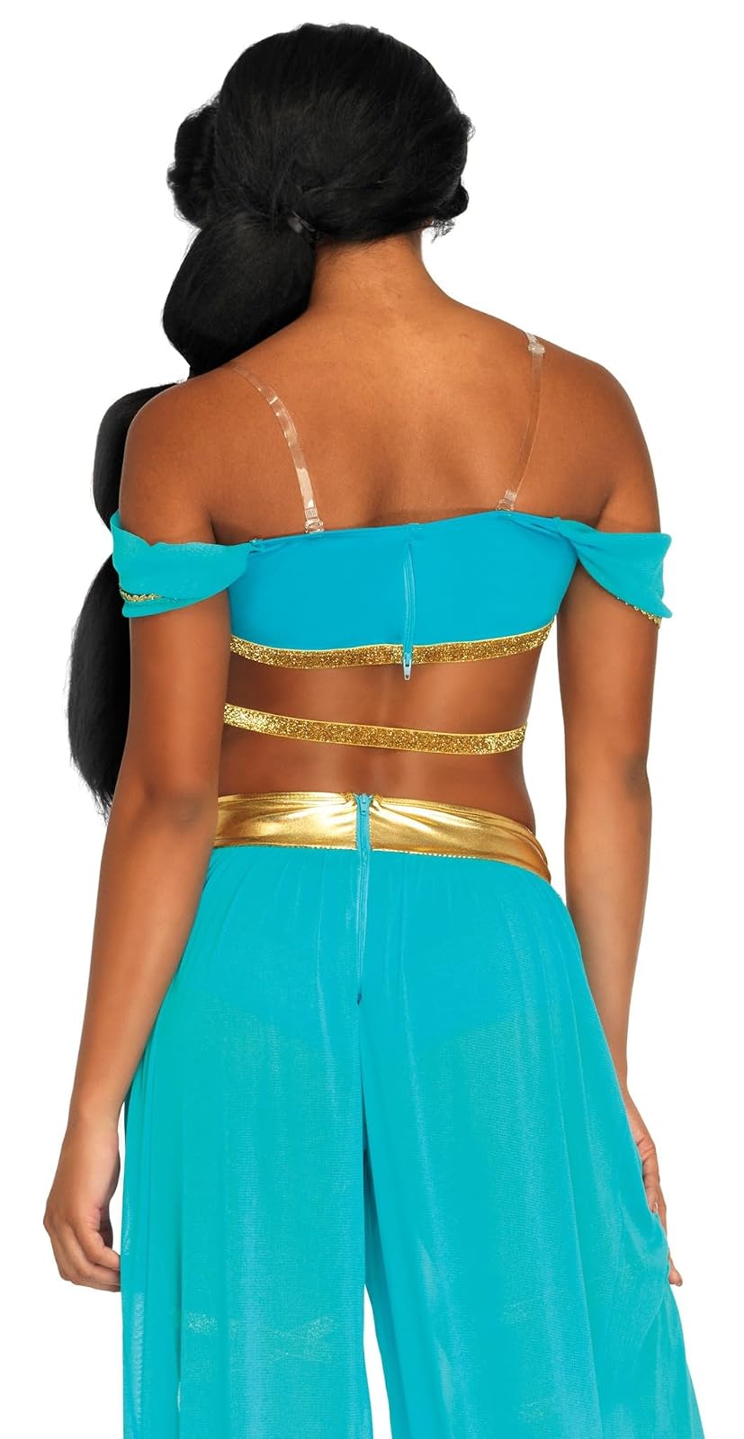Leg Avenue Oasis - Disfraz de princesa árabe para mujer, Azul, XX-Small