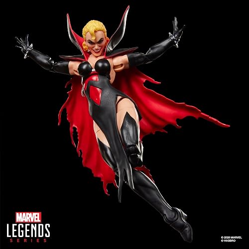 Marvel Legends Series, Marvel Super Heroes y Magic: The Gathering, Malice (Sue Storm), Figura Fantastic Four de 15 cm con Carta Exclusiva Metalizada de colección para el Juego