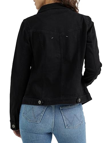Wrangler Authentics Women's Denim Jacket, Weathered, Large