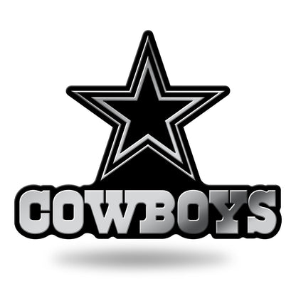 Rico Industries Emblema Moldeado para Auto NFL - Dallas Cowboys